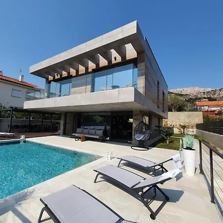 Luxury Villa With A Swimming Pool Baska, Krk - 19534 *